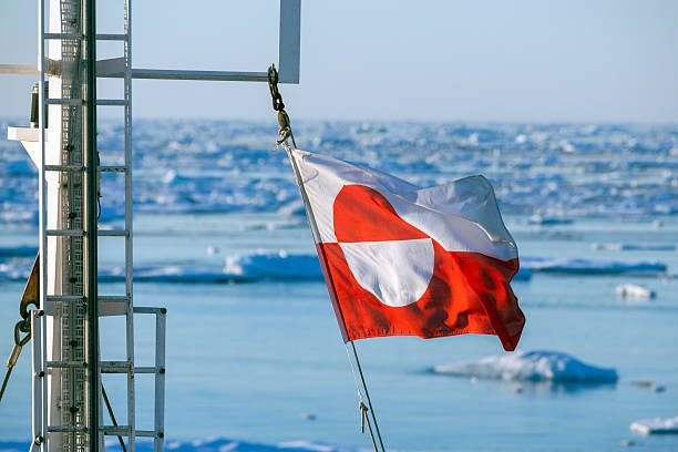 We don’t want to be Americans,’ says Greenland’s political leaders, rebuffing Trump! flag of greenland ships mast